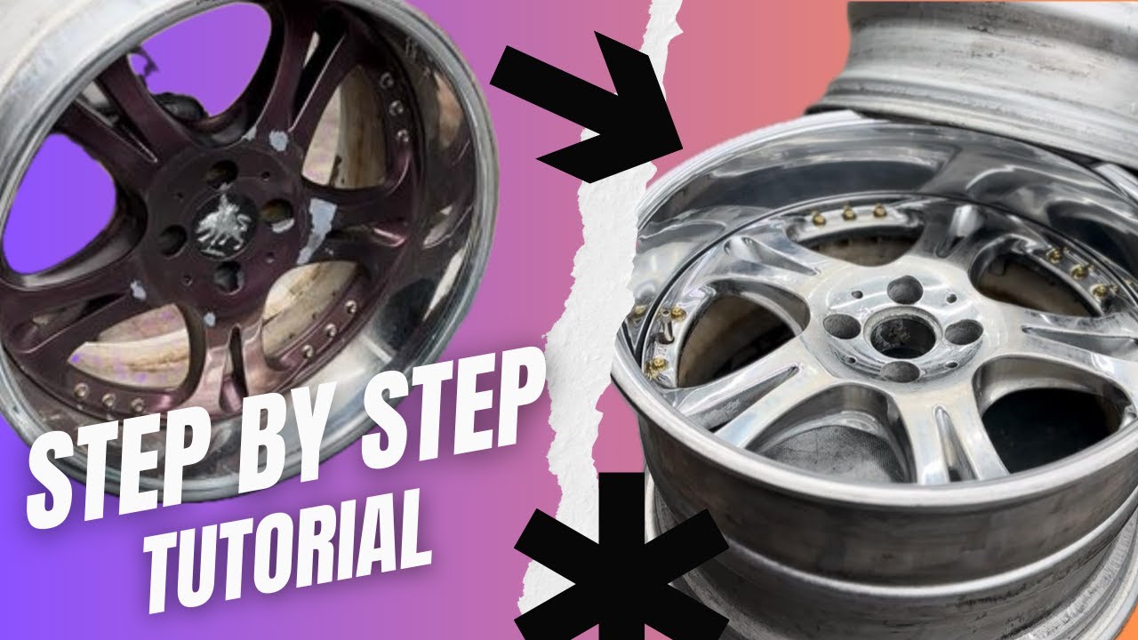 HOW TO REBUILD 3 PIECE WHEELS