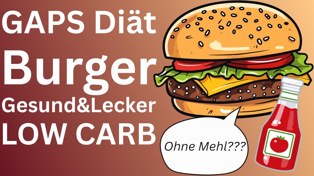 Der BESTE Burger für die GAPS Diät #lowcarb #gesundeernährung #gapsdiät #kinder #food