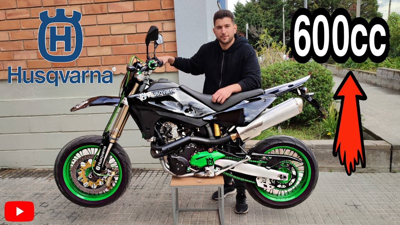 🏁 HUSQVARNA 610 sm‼️| + puesta a punto🔧