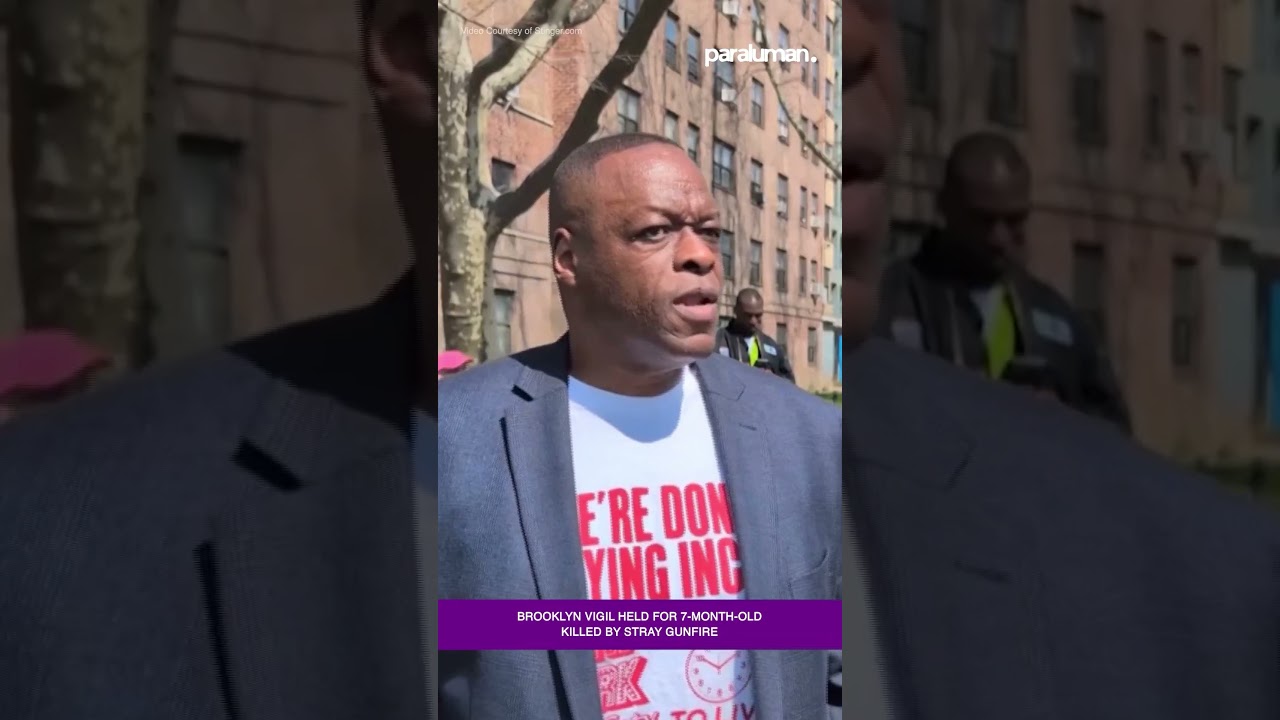 Brooklyn Vigil Held for 7-Month-Old Killed by Stray Gunfire | Paraluman News