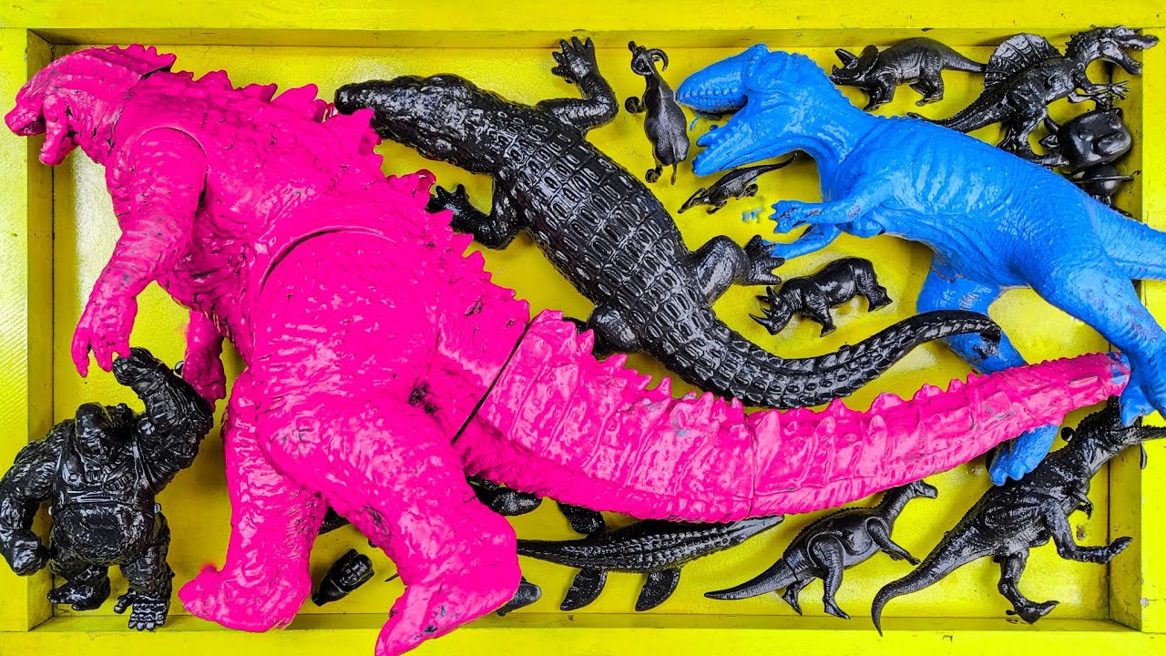 Dinosaurus Jurassic World Dominion: T-rex/ Brachiosaurus/ Skibidi/ Spider-Man/ KingKong/ KingGidorah