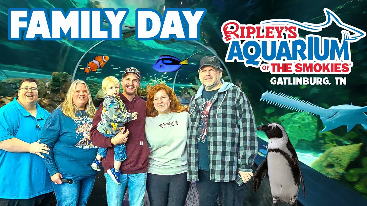 Ripleys Aquarium of the Smokies Family Day! See It Through the Eyes of a Child! 2026 Tour!