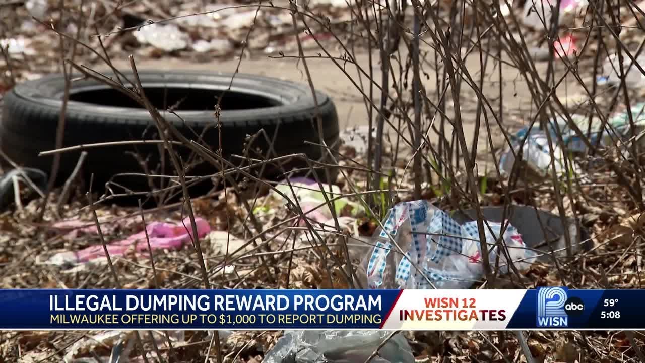 Milwaukee offers rewards to tackle illegal dumping