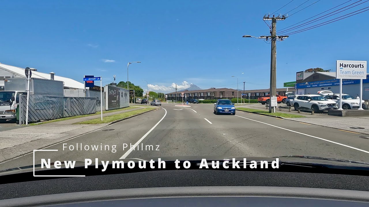 New Plymouth to Auckland full road trip - Christmas (summer) 2025 4k 60 FPS