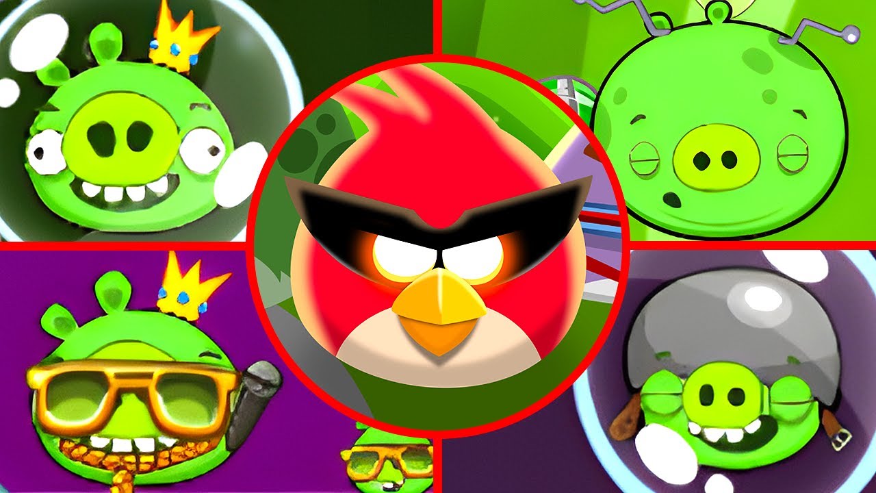 Angry Birds Space Extra Planet (1.1.0) - All Bosses (Boss Fight)