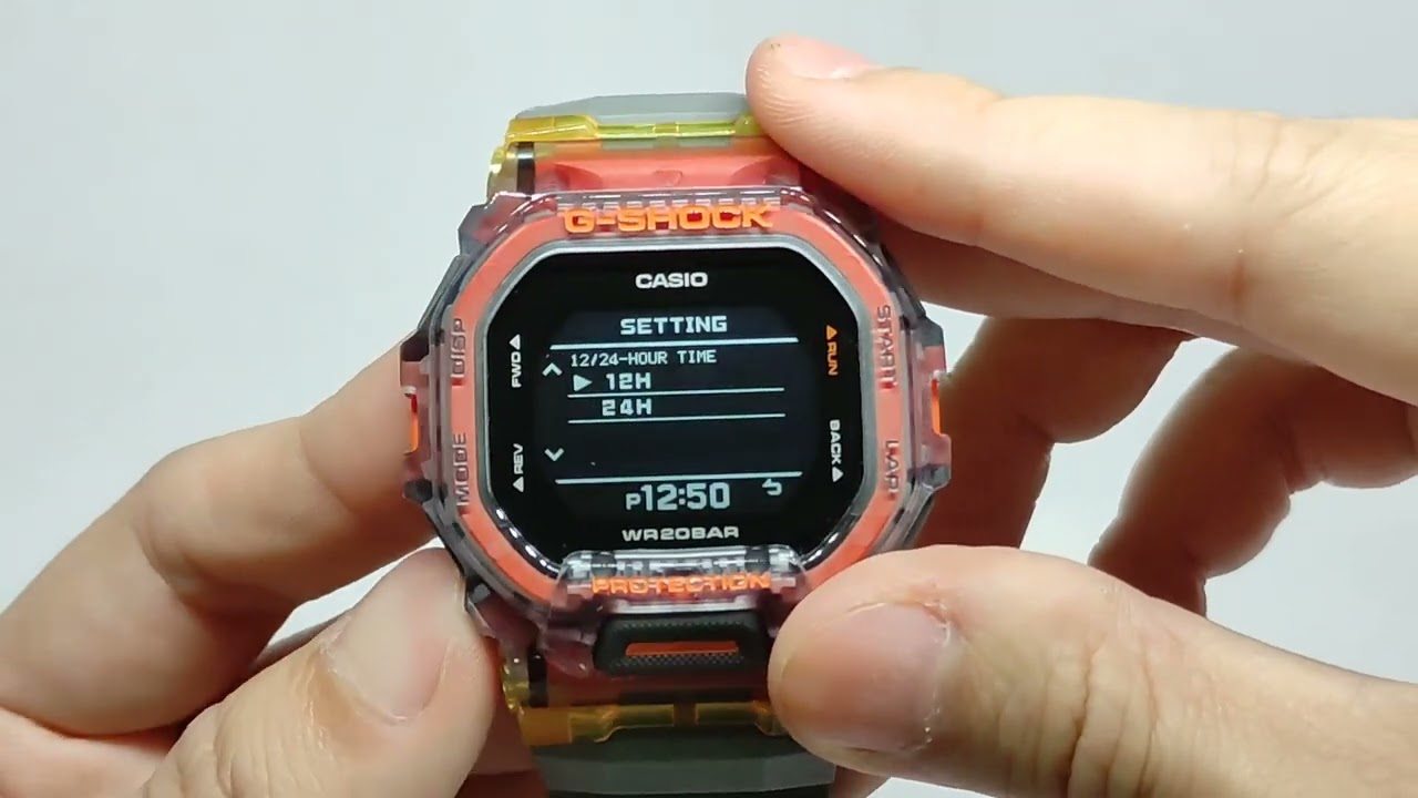 Cara Setting Jam Tangan Casio G-Shock GBD-200SM-1A5 / GBD-200SM-1A6