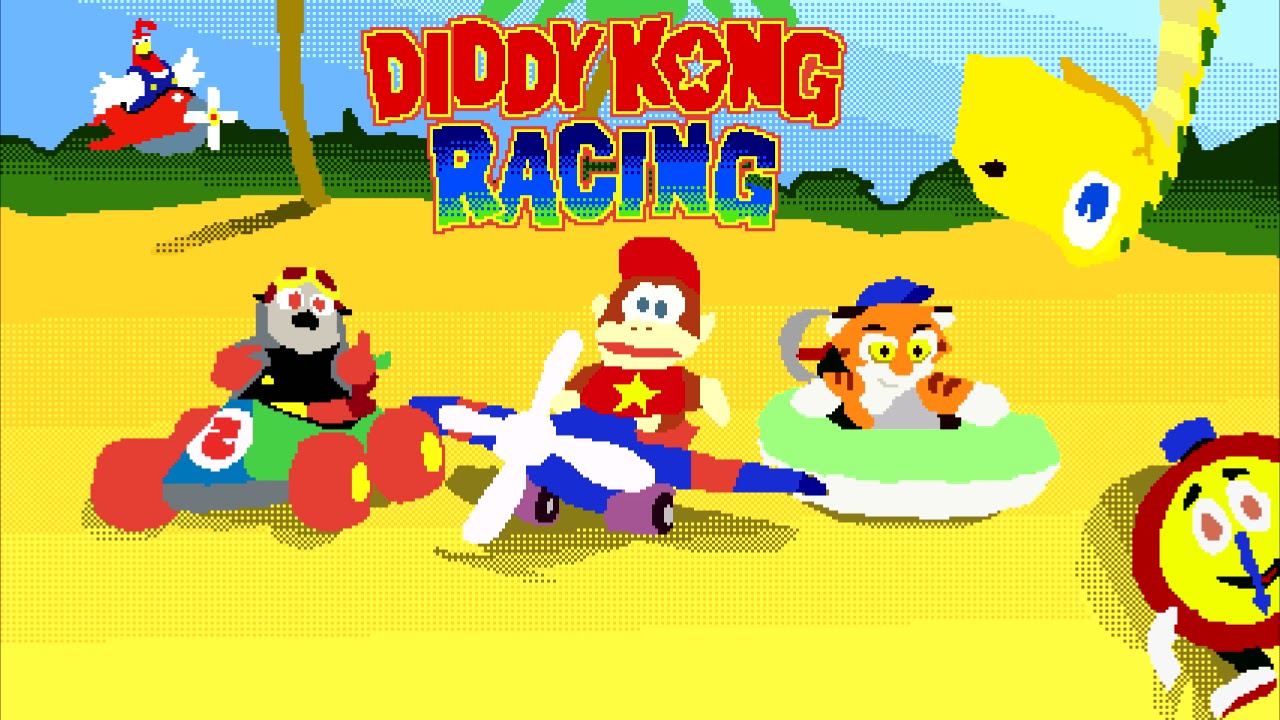 Diddy Kong Racing - Lobby Theme - But Slowed Down W/ Reverb