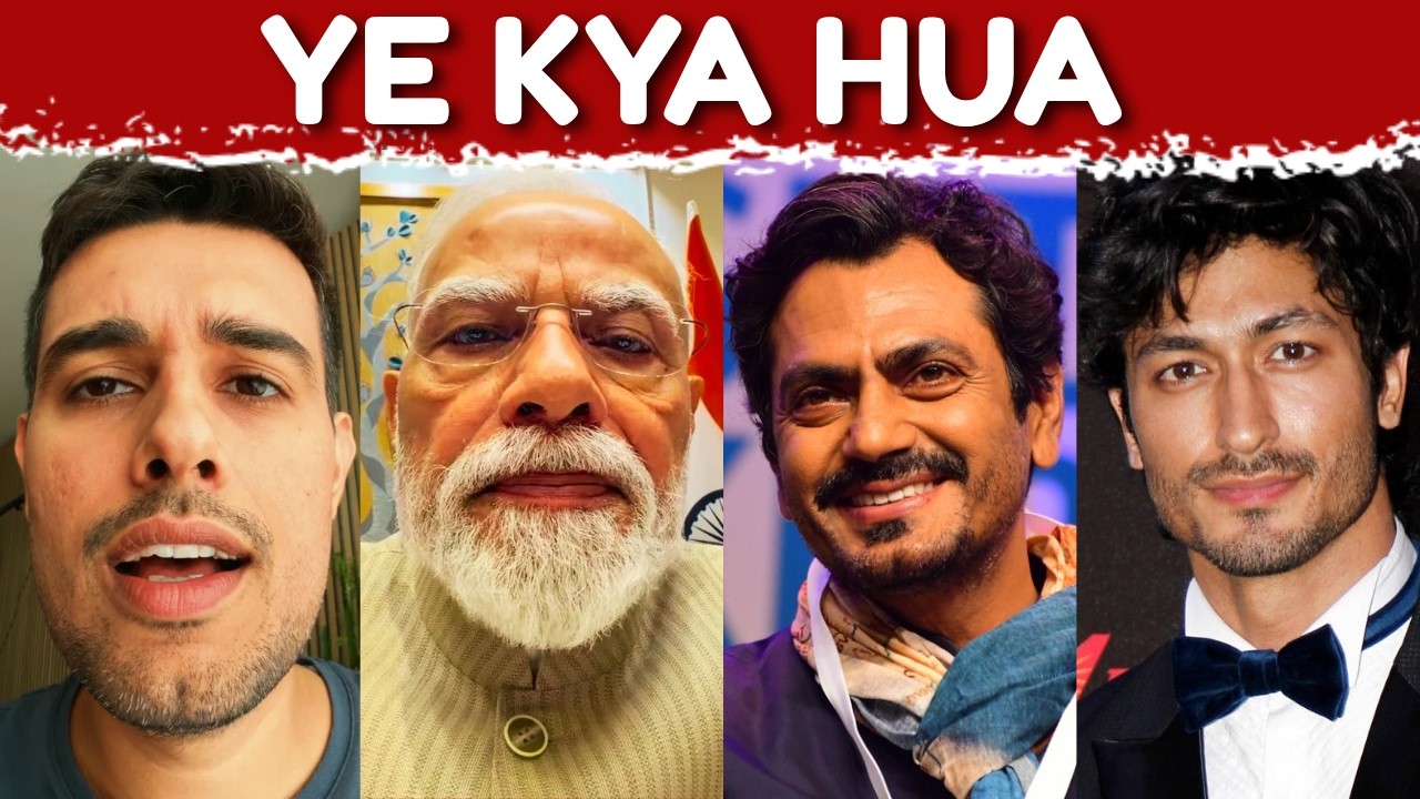 Dhruv Rathee Roast Pm Modi | Nawazuddin Siddiqui | Vidyut Jammwal | Godi Media Latest