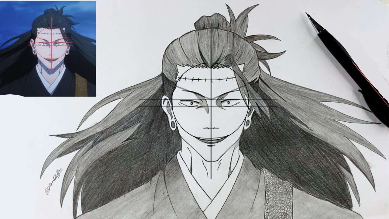 How To Draw Suguru Geto [Kenjaku] - Jujutsu Kaisen | Easy Drawing (Step by Step)