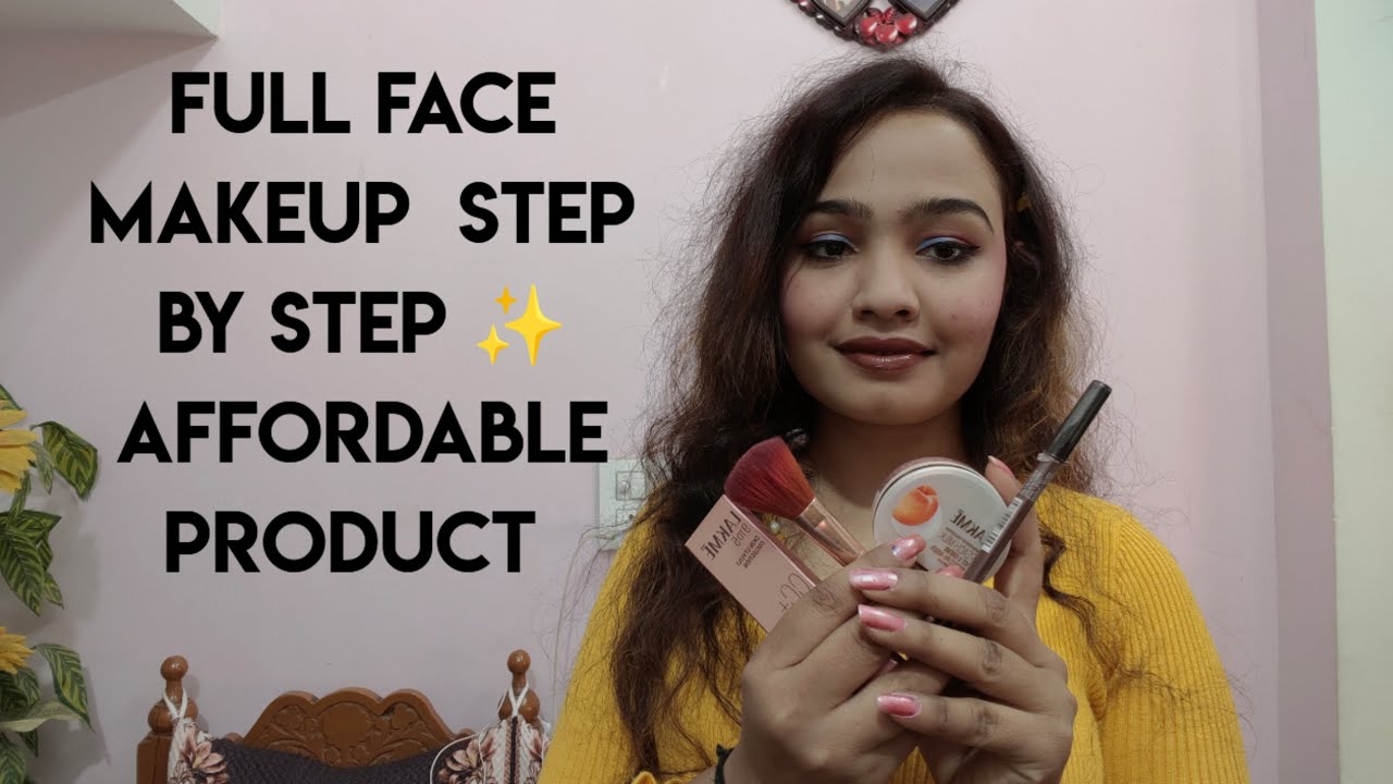 Full Face Makeup Tutorial Step by Step | Beginner Friendly Makeup 💄|Affordable Product|