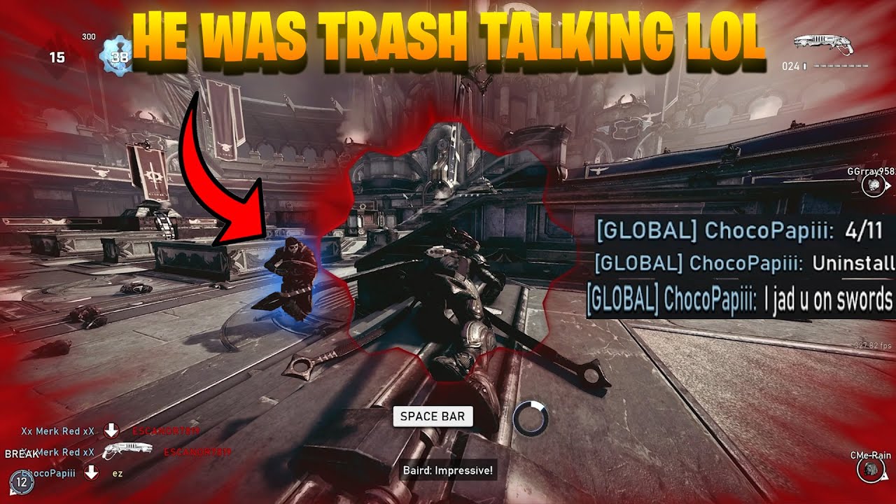 Gears 5 - THEY WERE GONNA WIN TILL I LOCKED IN.. *INSANE* (RANKED CONTROL)