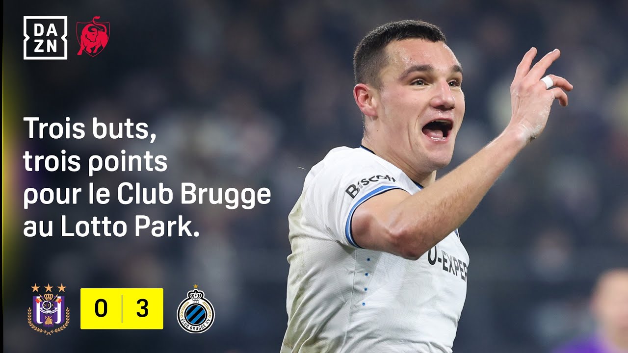 Le Club Brugge s'impose au Lotto Park. 🔵⚫️ | RSC Anderlecht vs Club Brugge