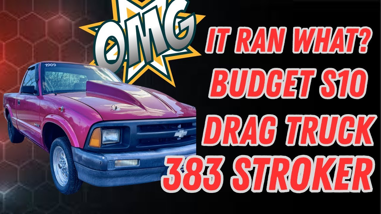 The Budget 383 Stroker SBC S10 Drag Truck Did Not Disappoint!!!!!!🔥🔥🔥