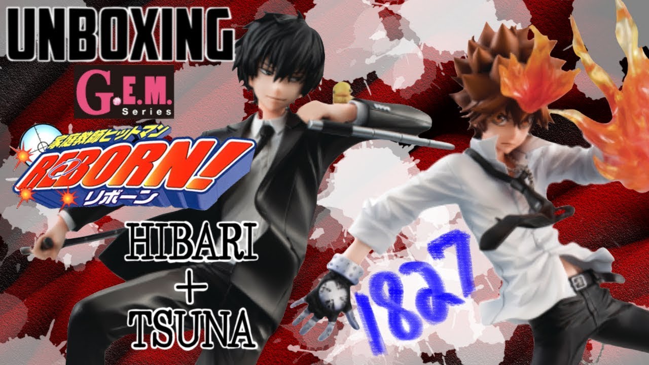 Unboxing G.E.M. Hibari and Tsuna figures