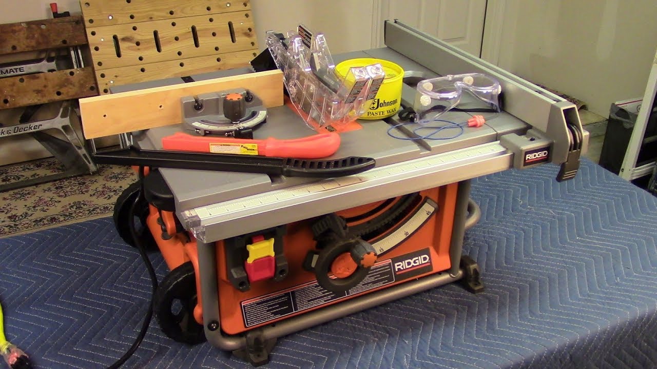 How To Get The Most Out of Your RIDGID Table Saw