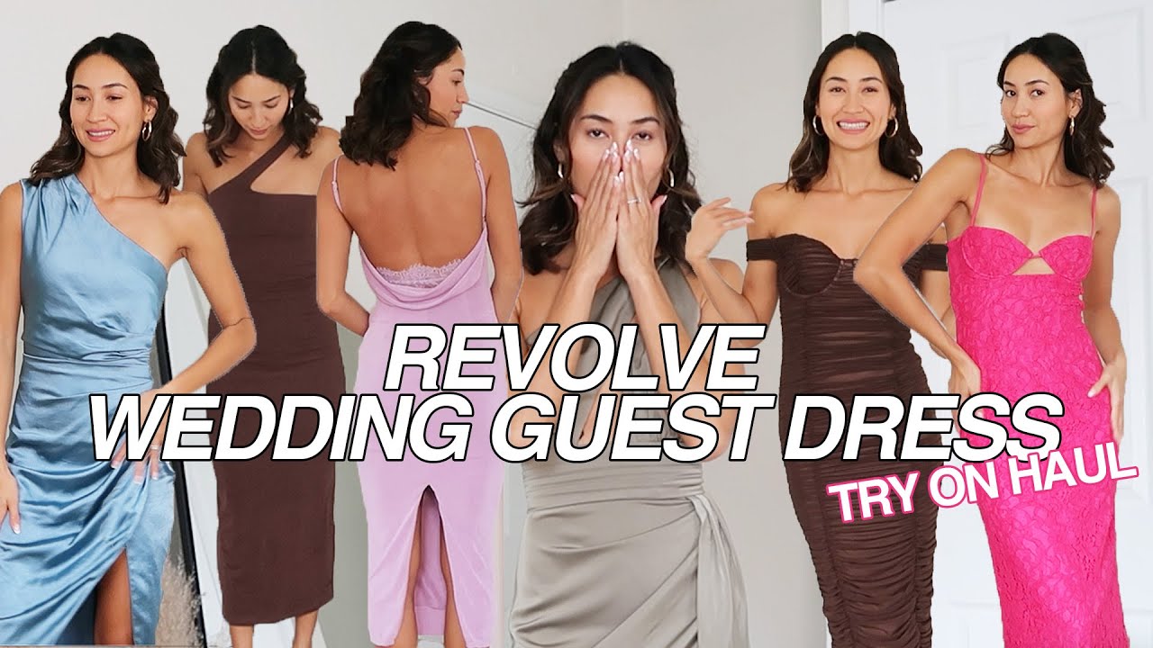 REVOLVE WEDDING GUEST TRY ON HAUL