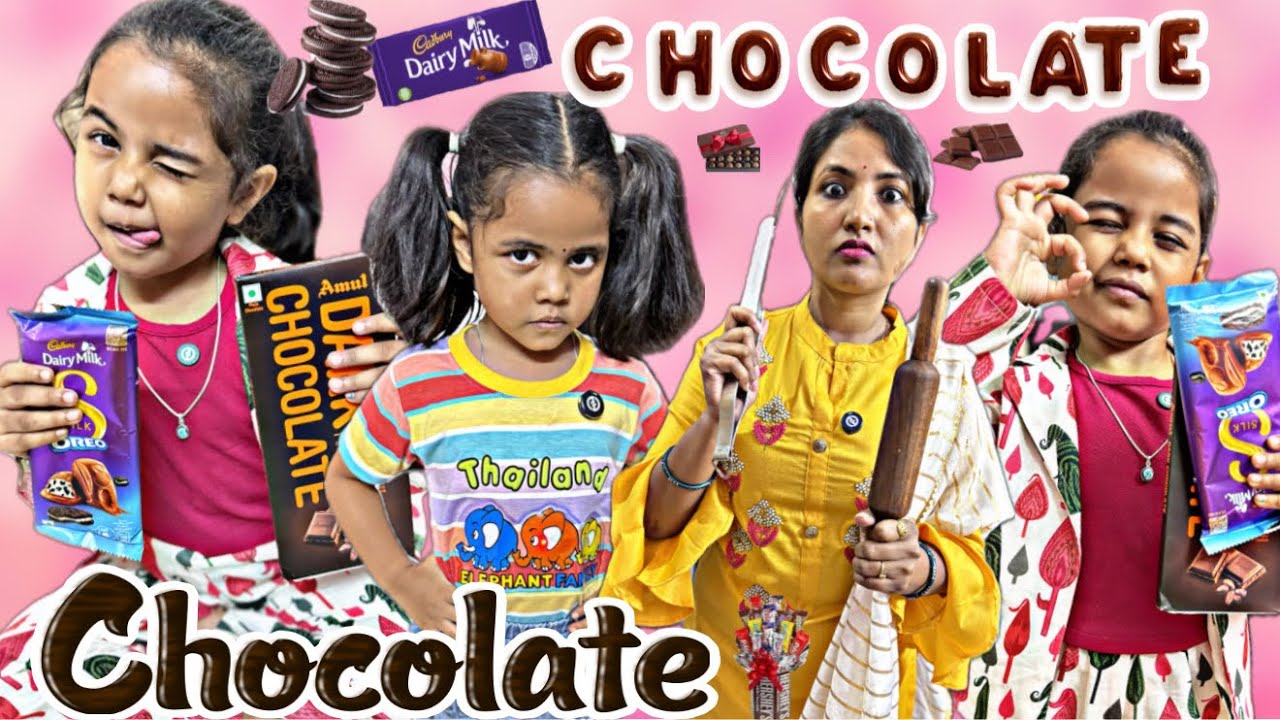 Darshika ki Chocolate 🍫 ki chori or fir blackmailing to Darshika 🤮🤢😭🤪||@Darshikaandmamma