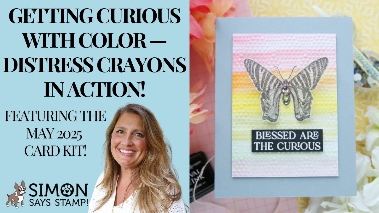 Getting Curious with Color—Distress Crayons in Action!