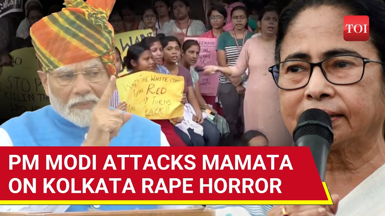 PM Modi Breaks Silence On Kolkata Rape-Murder Horror; 'State Govt Responsible...' | Watch