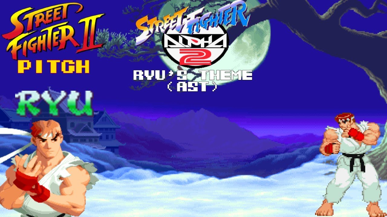 Street Fighter Alpha 2 AST - Ryu's Theme (SF2 Pitch)