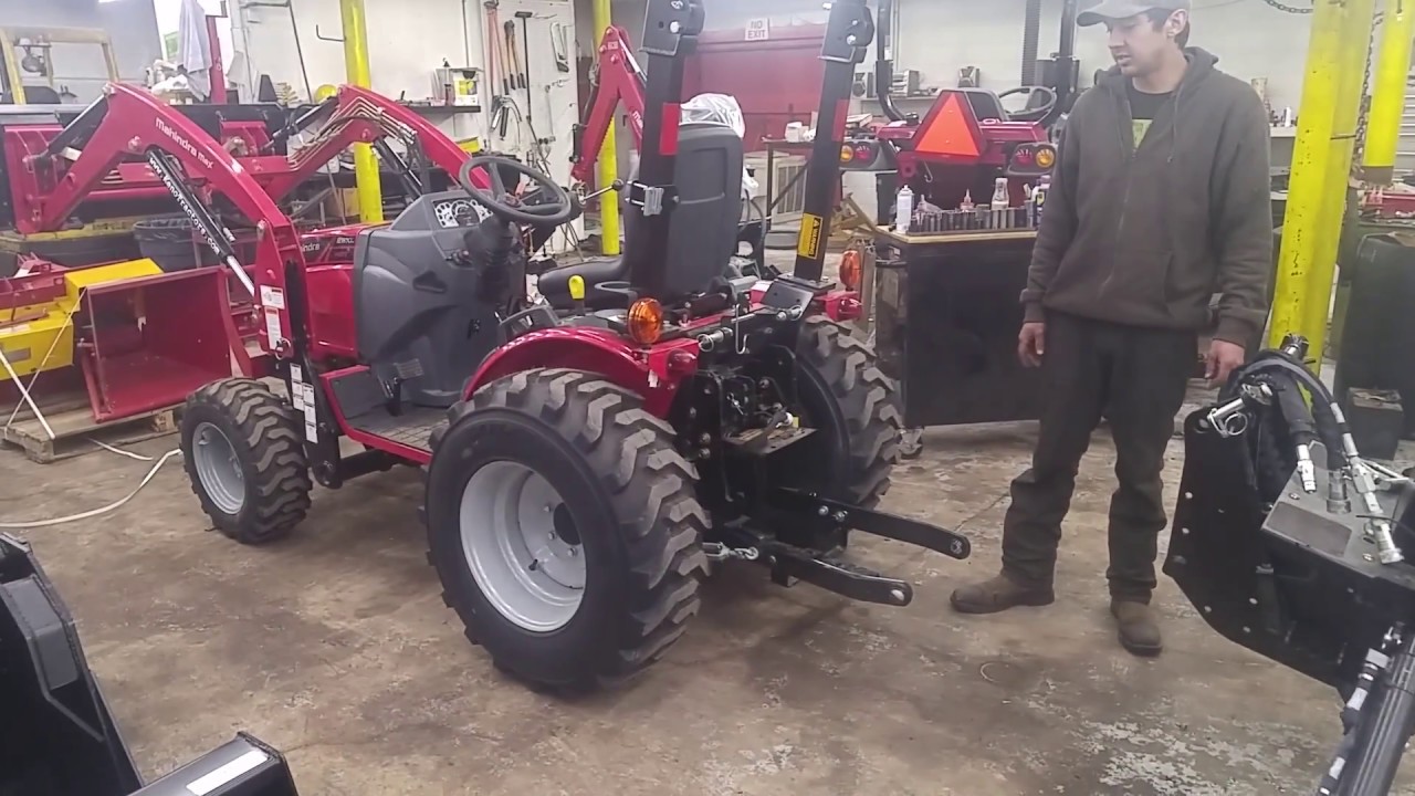 How To Install a Mahindra Backhoe