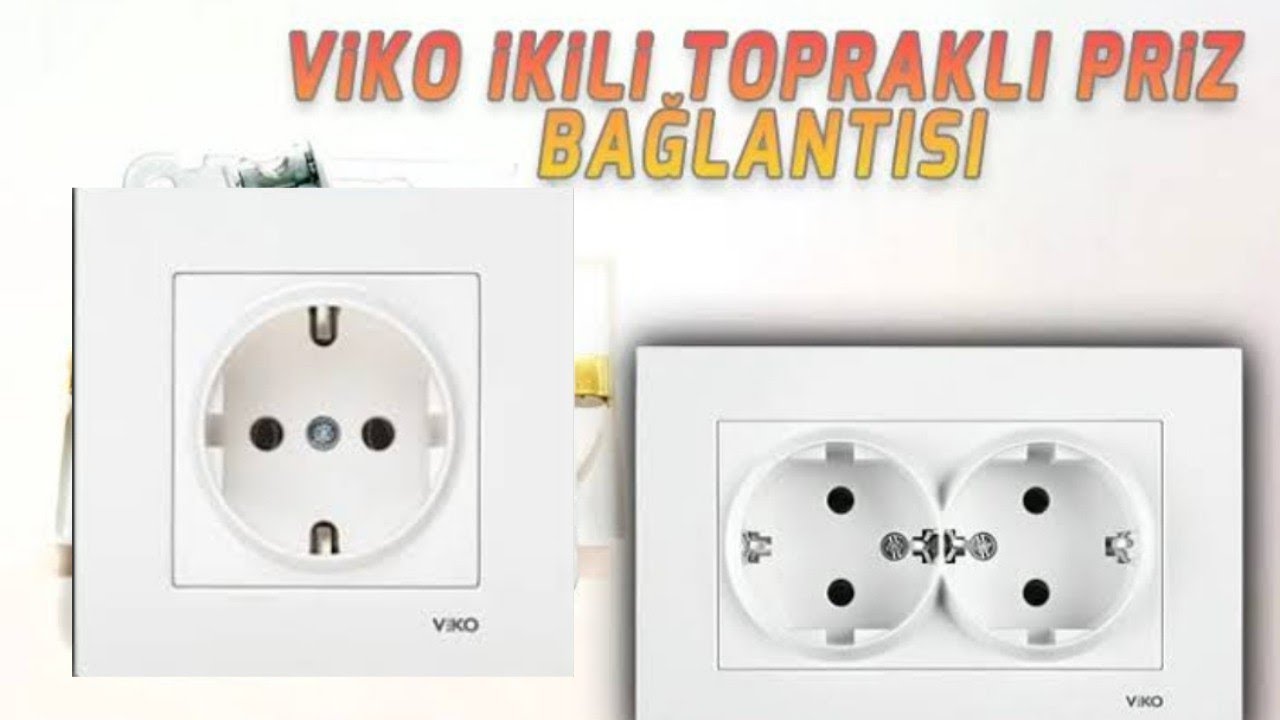 Tekli Prizi İkili Topraklı Prize Çevirme Bağlantıları