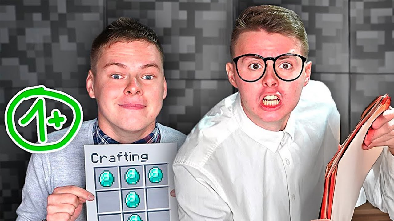 POSLAL JSEM KAMARÁDY DO MINECRAFT ŠKOLY... 😳 **musíš vidět**