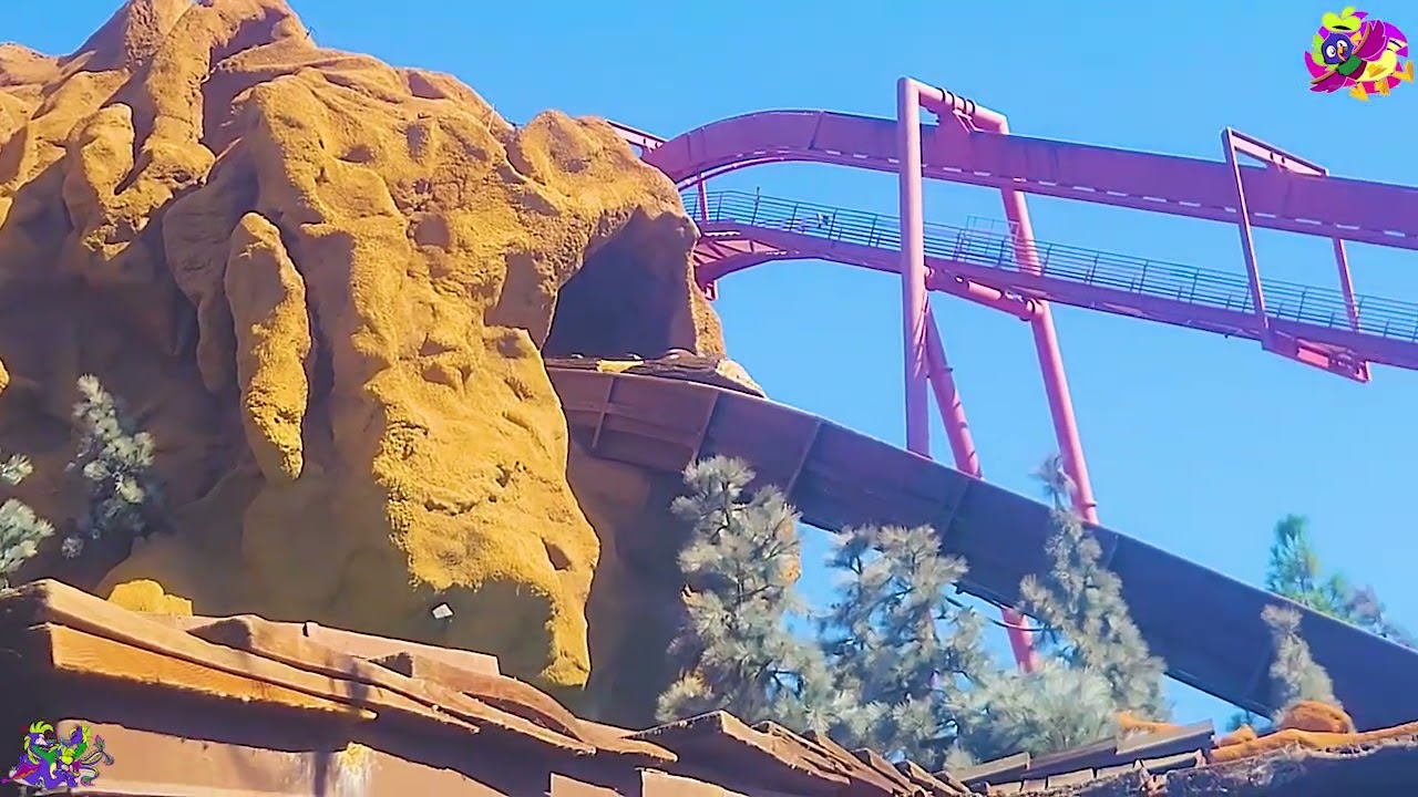 Halloween Hootenanny Timber Mountain Log Ride On-Ride and Queue POV Daytime, Knott's Berry Farm 2024
