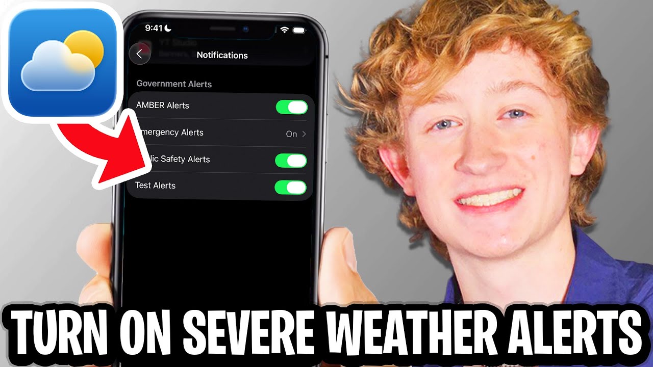 How To Turn ON Severe Weather Alerts On iPhone - Full Guide