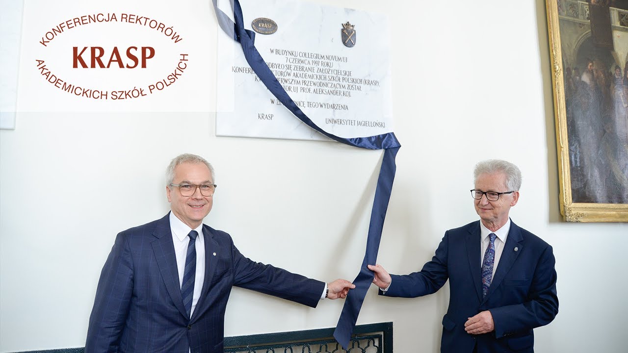 25 lat KRASP: uroczystość odsłonięcia tablicy pamiątkowej w Uniwersytecie Jagiellońskim