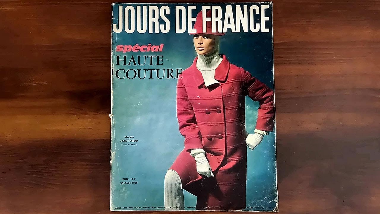 Jours de France August 30, 1965 Haute Couture Collections Special | ASMR Magazine Flip Through
