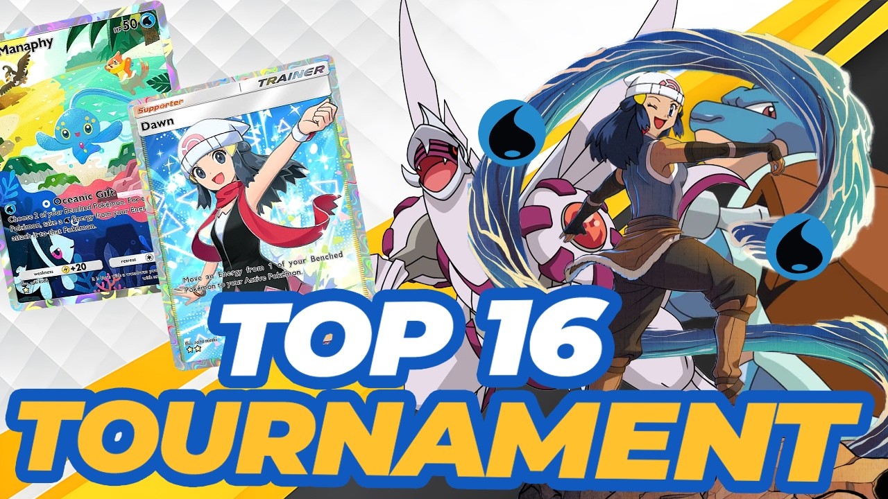 Tournament Top 16! New BEST Blastoise Deck! Pokemon Pocket Tournament Gameplay