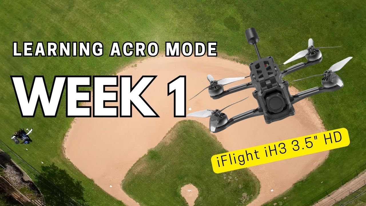 My First FPV Flights &ndash; iFlight iH3 O3 Raw Onboard (Week 1/52)