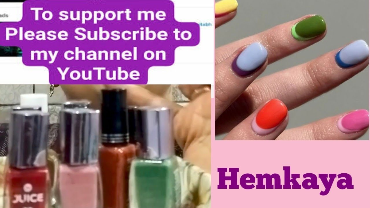  Juice and true' colour nail paints review and swatches💅#juicenailpaint #hemkaya