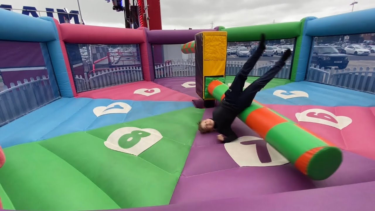 It’s a knockout total wipeout assault course