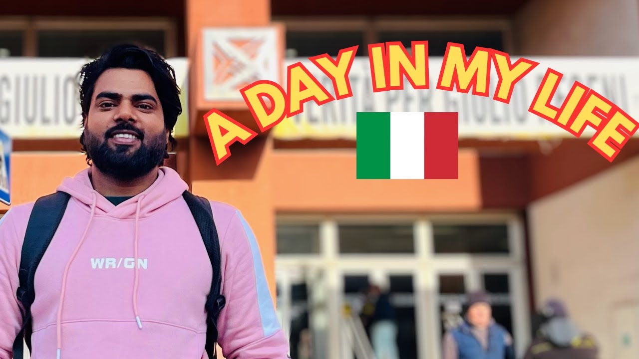 A Day in My Life as Student in Italy 🇮🇹 