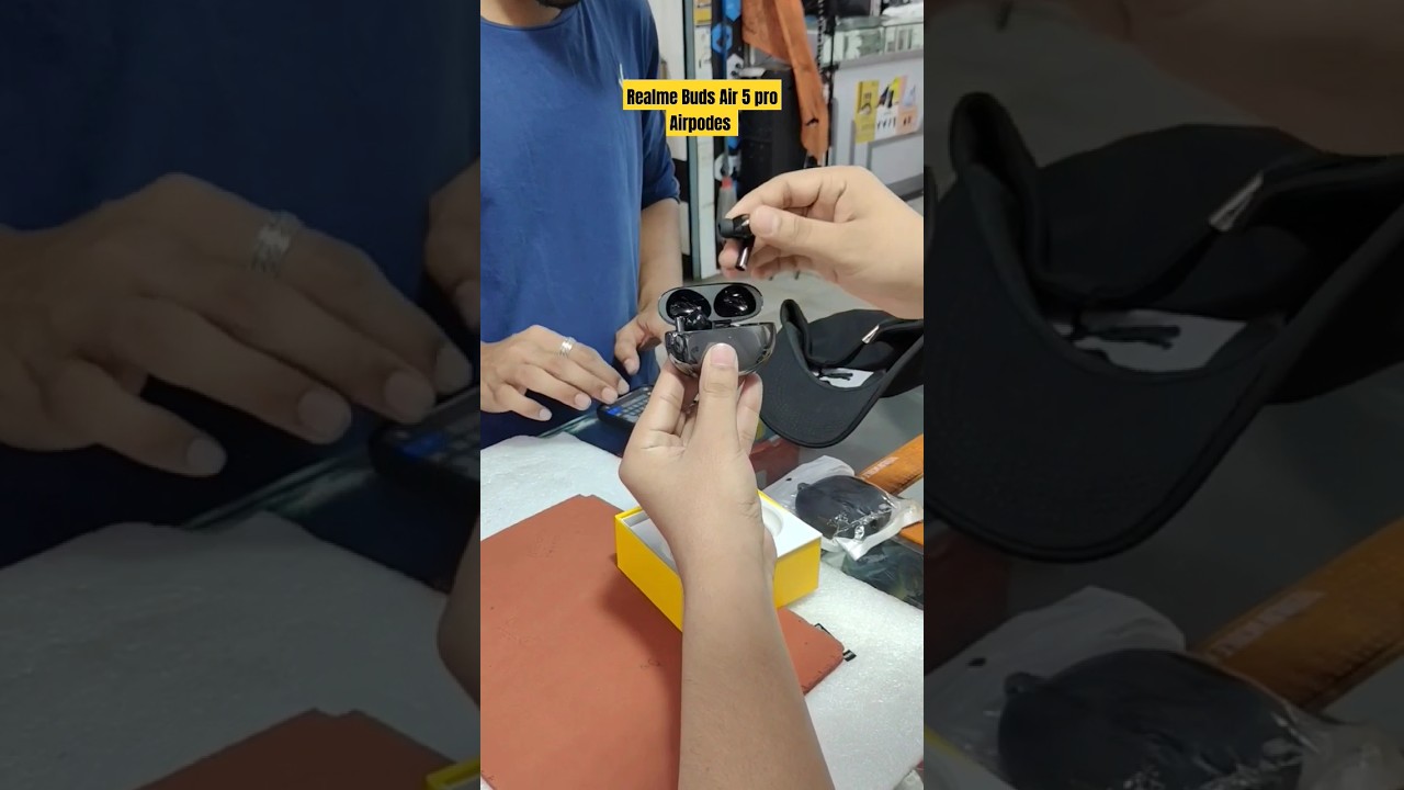 Realme Buds Air 5 Pro Unboxing💯 | Realme Buds Air 5 Pro Testing 🔥 #shorts #youtubeshorts  #viral