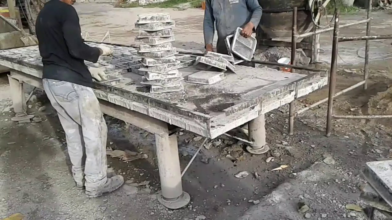 Como fabricar pisos premoldados