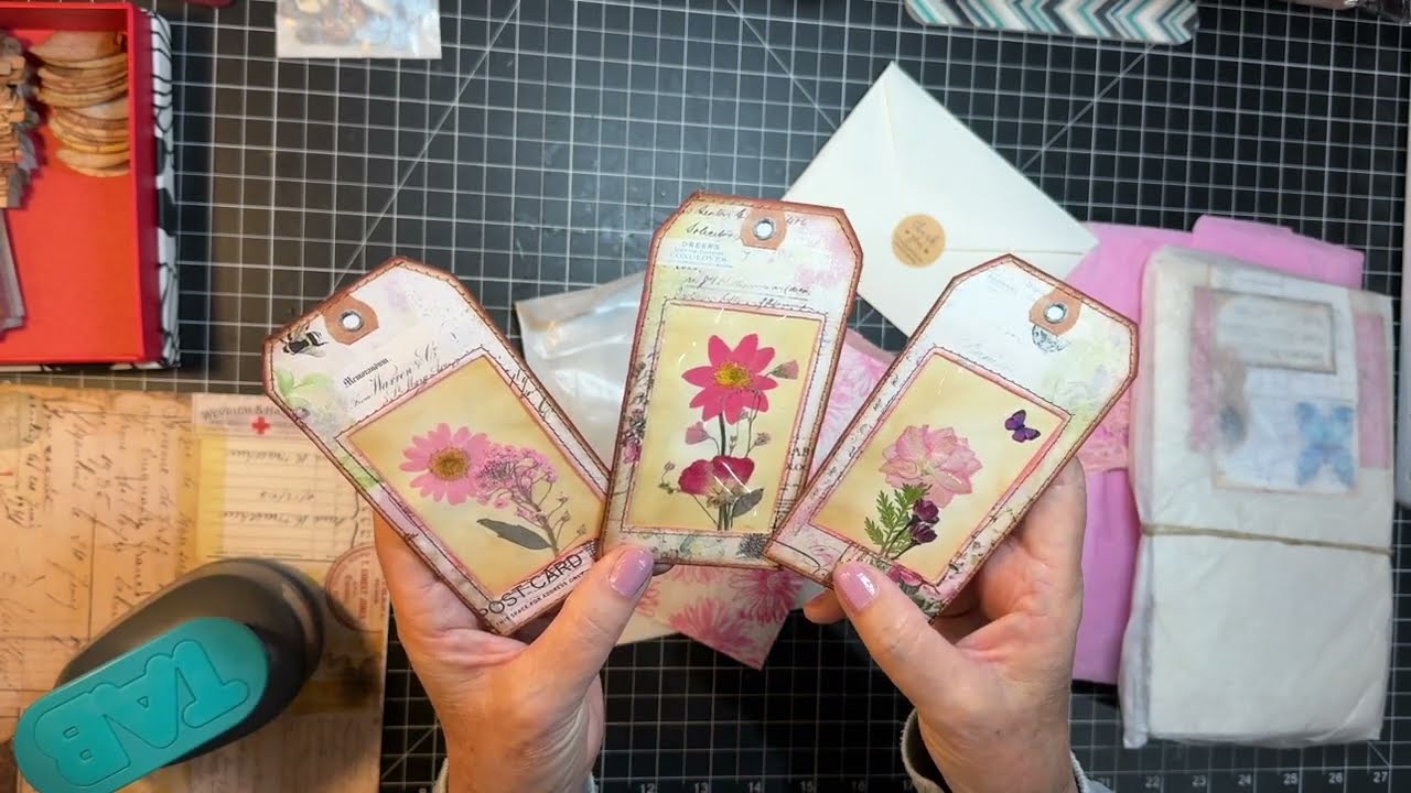Forgotten Friends Friday!  Etsy Shares & Grungy Cluster Tabs!