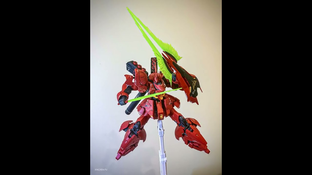 RG Sazabi #gundam #gunpla #gunplacustom #gunplabuilder #shorts #sazabi