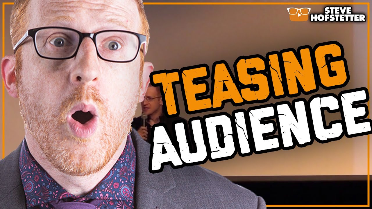 Comedian Mocks Audience