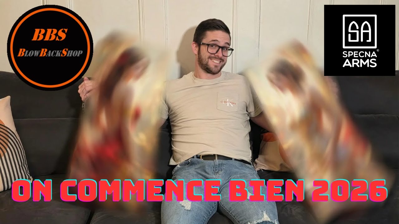 On commence 2026 à 3... enfin presque : duo Specna Arms Flex qui envoie du lourd.