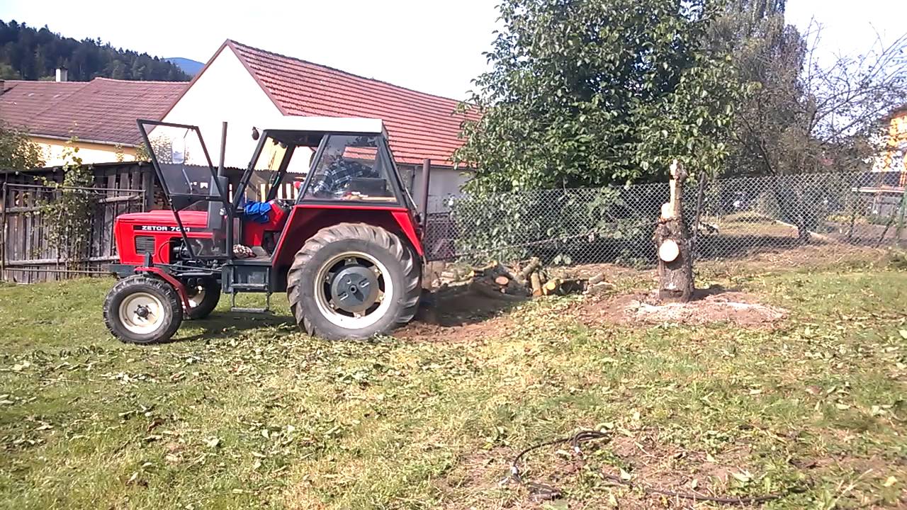 Zetor 7011 v akci