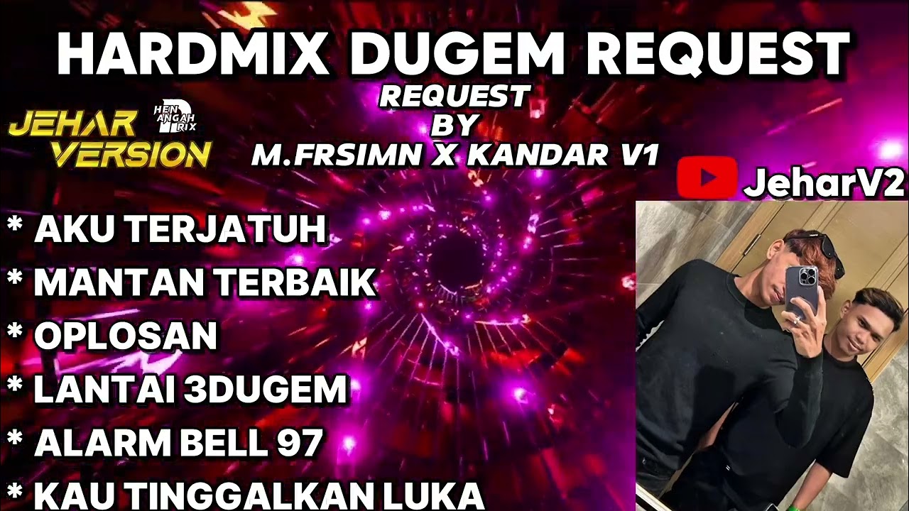 AKU TERJATUH X MANTAN TERBAIK NONSTOP DUGEM HARDMIX REQUEST BY (M.FRSIMN X KANDAR V1)