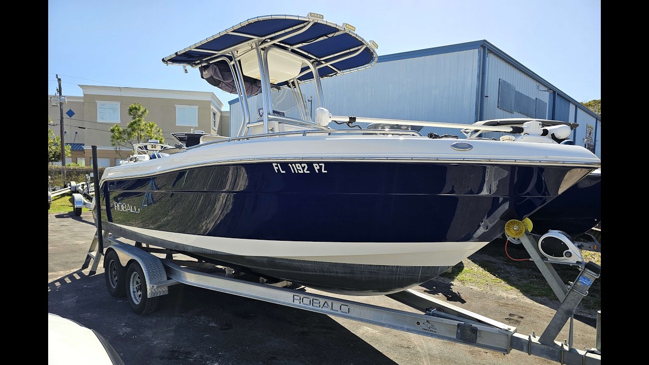 2015 Robalo R 222 repowered with a 2024 Yamaha F200 $39,995.