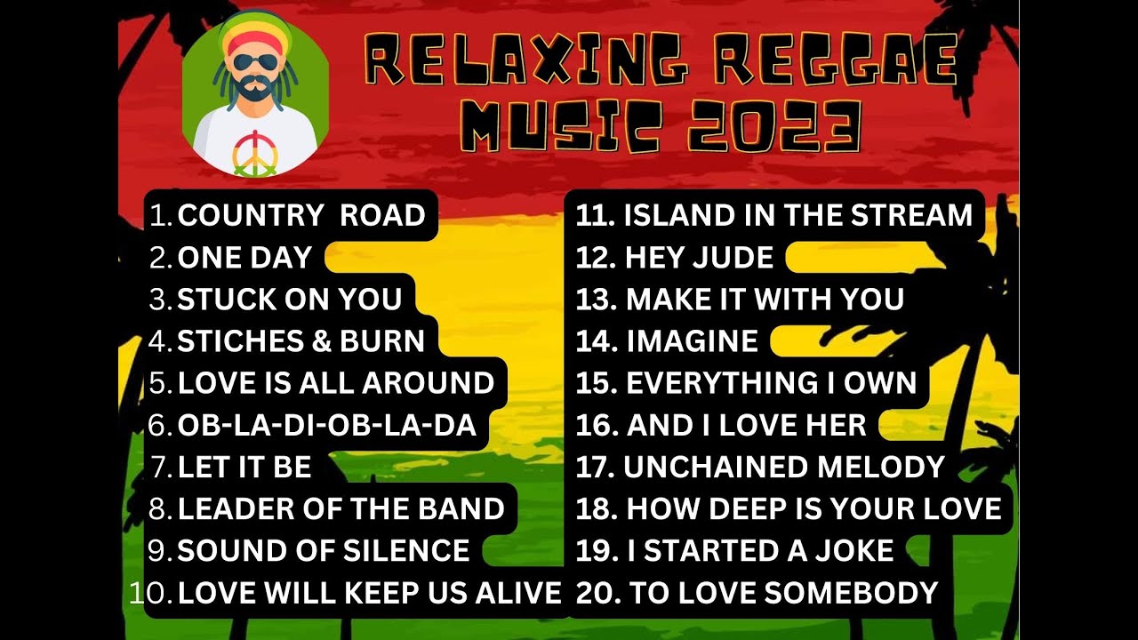NO ADS :Relaxing Reggae Music | Reggae Songs Mix | Acoustic Reggae Music New Tagalog Reggae Non-stop
