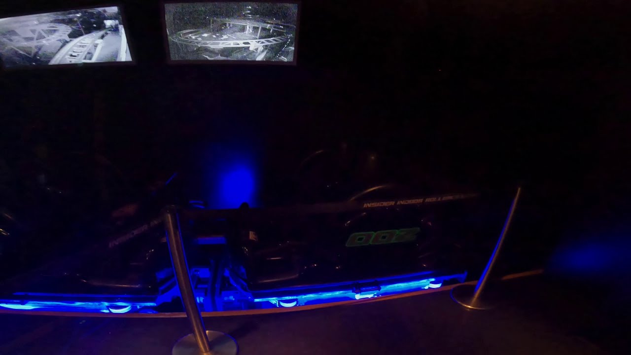 Maurer & Söhne Darkride Spinning Coaster Insider (Koidl) Prater Wien Vienna 2022 POV Onride