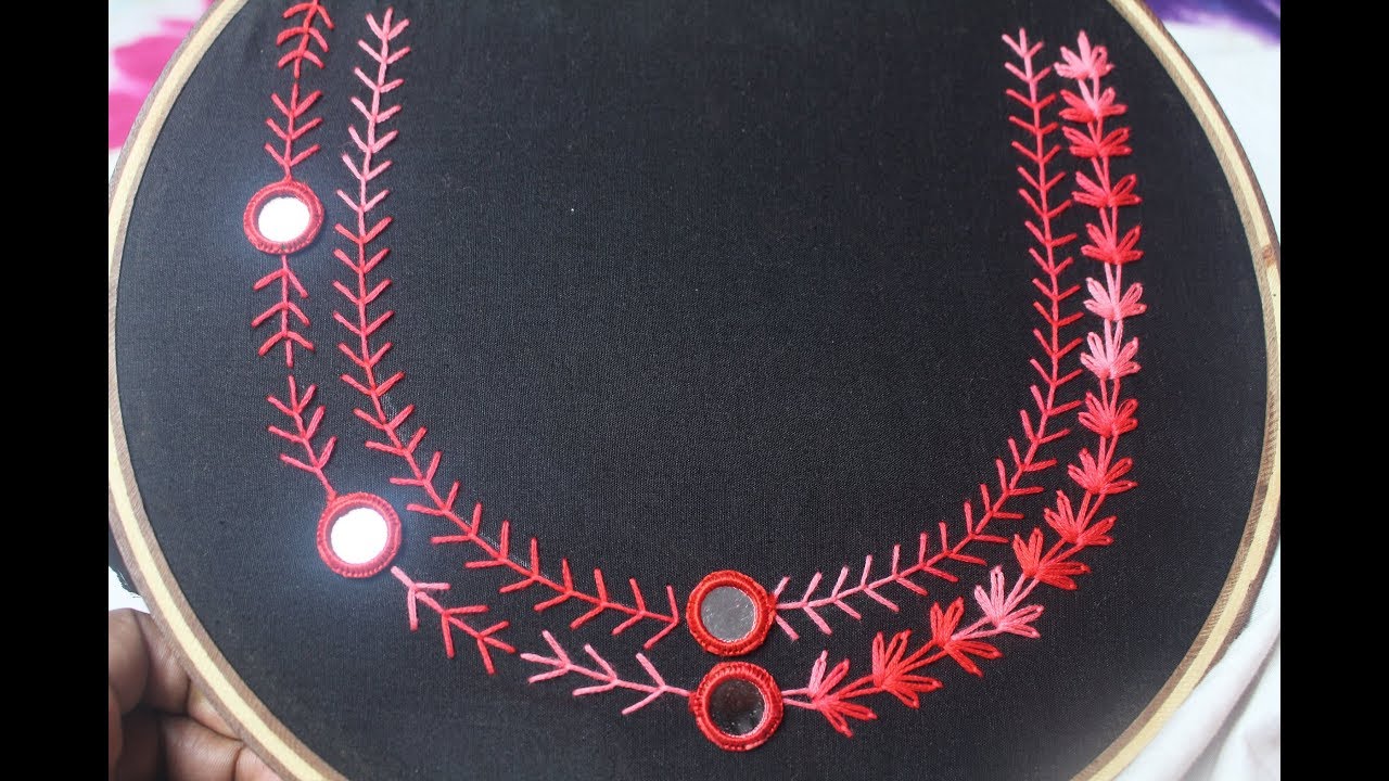 Neck design for beautiful dresses
