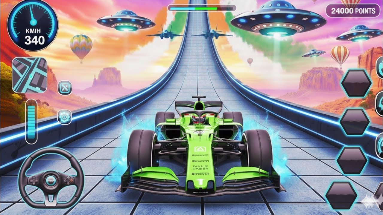 Formula Impossible Mega Ramp Car Racing Game 3D – Android Gameplay