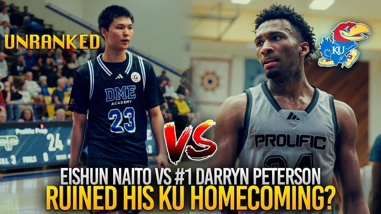 #1 Darryn Peterson TESTED by SHIFTY Japanese Guard in Kansas University HOMECOMING?